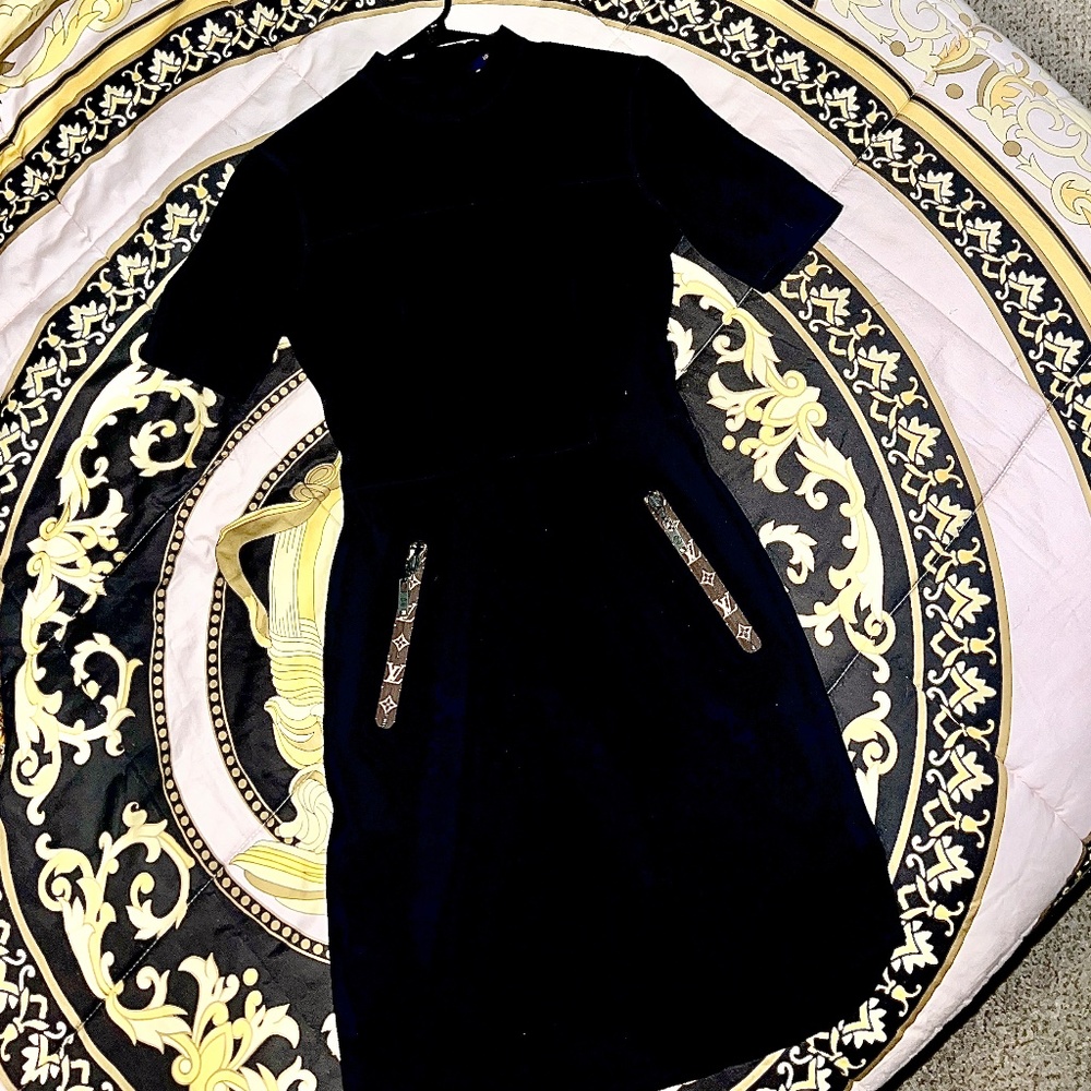 Never worn LOUIS VUITTON Fitted Dress w: receipt sz34 never worn